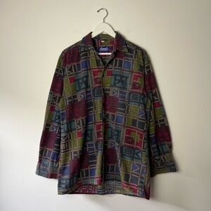 Vintage 90s Multicolor Flannel Shirt